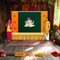 Ganesh with Kolam Design Backdrop 5x8 Feet Indian Traditional Cloth Ganesh Pooja Decor Indian Pooja Wall Decor Indian Wall Art Photo Decor Banner Decorative Pooja Cloth